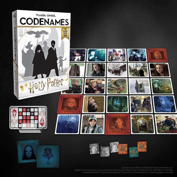 BUY IT NOW $12 IN SHOW DEAL Codenames Harry Potter Board Game Vlaada Chvatil NWT - Picture 1 of 8